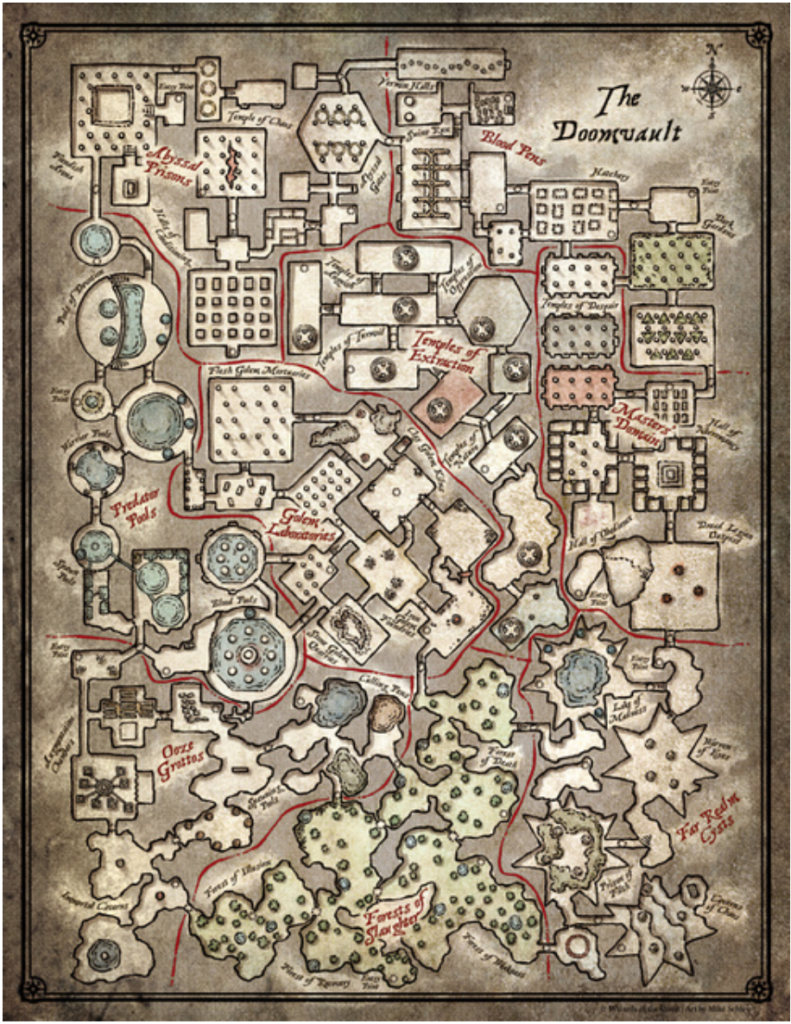 sunless citadel fortress level map