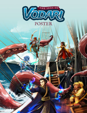 The Seas of Vodari Poster (27" x 18")
