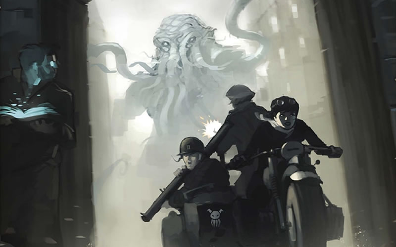 Achtung! Cthulhu Keeper's Guide, Investigator's Guide, and Under 