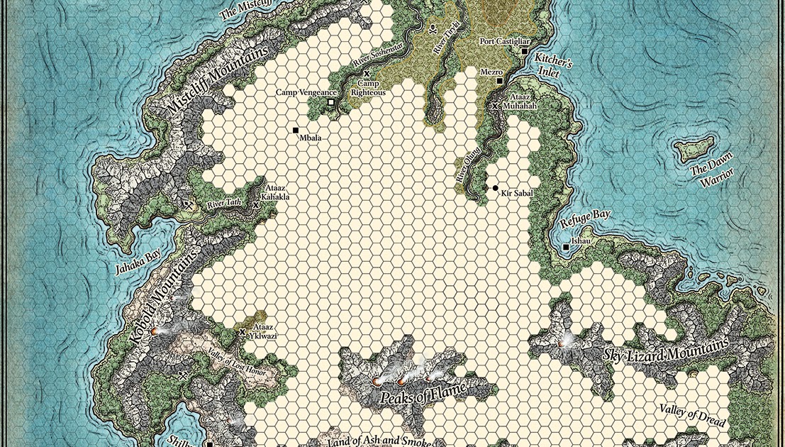 dungeons and dragons 5e hex map maker