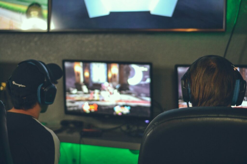 Playing games together